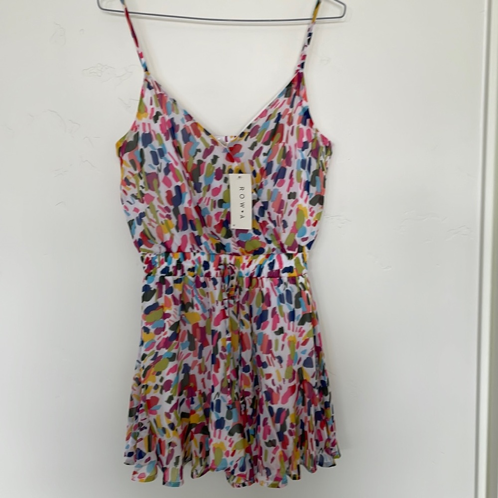 NWT Colorful romper